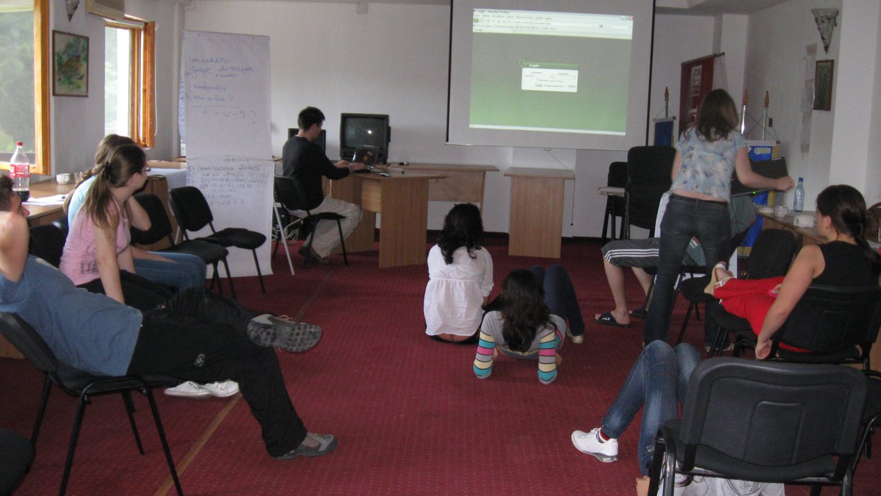 Participants in a CADDRU training room